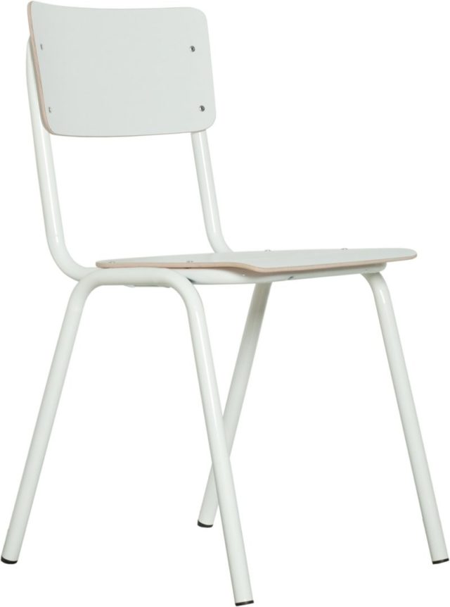 Krzesło BACK TO SCHOOL, białe