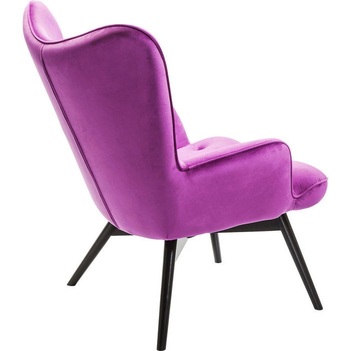 Fotel Vicky Velvet, purple