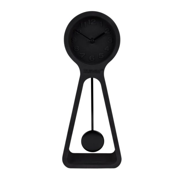 Zegar Pendulum, czarny