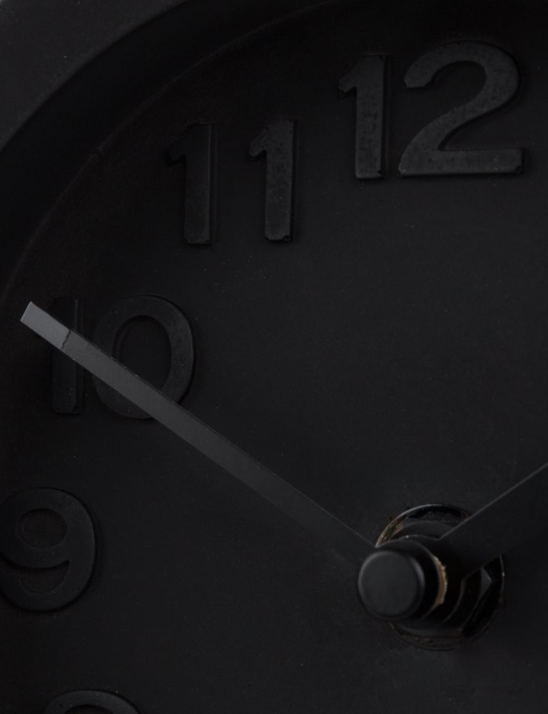 Zegar Pendulum, czarny