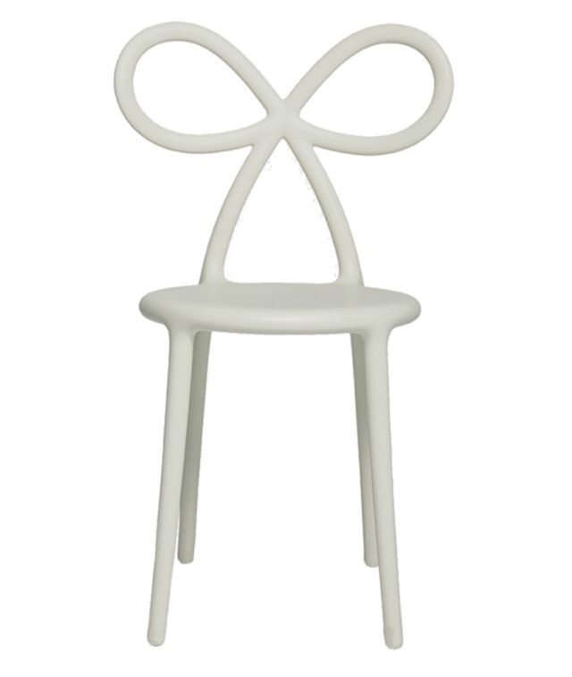 Krzesło Ribbon, biały mat