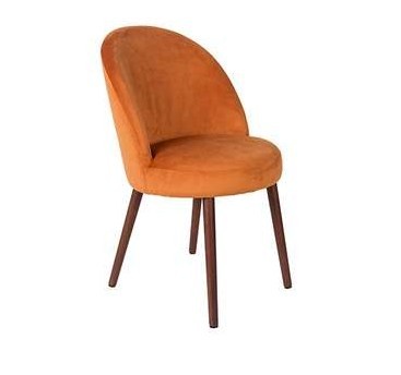Krzesło Barbara pomarańczowe