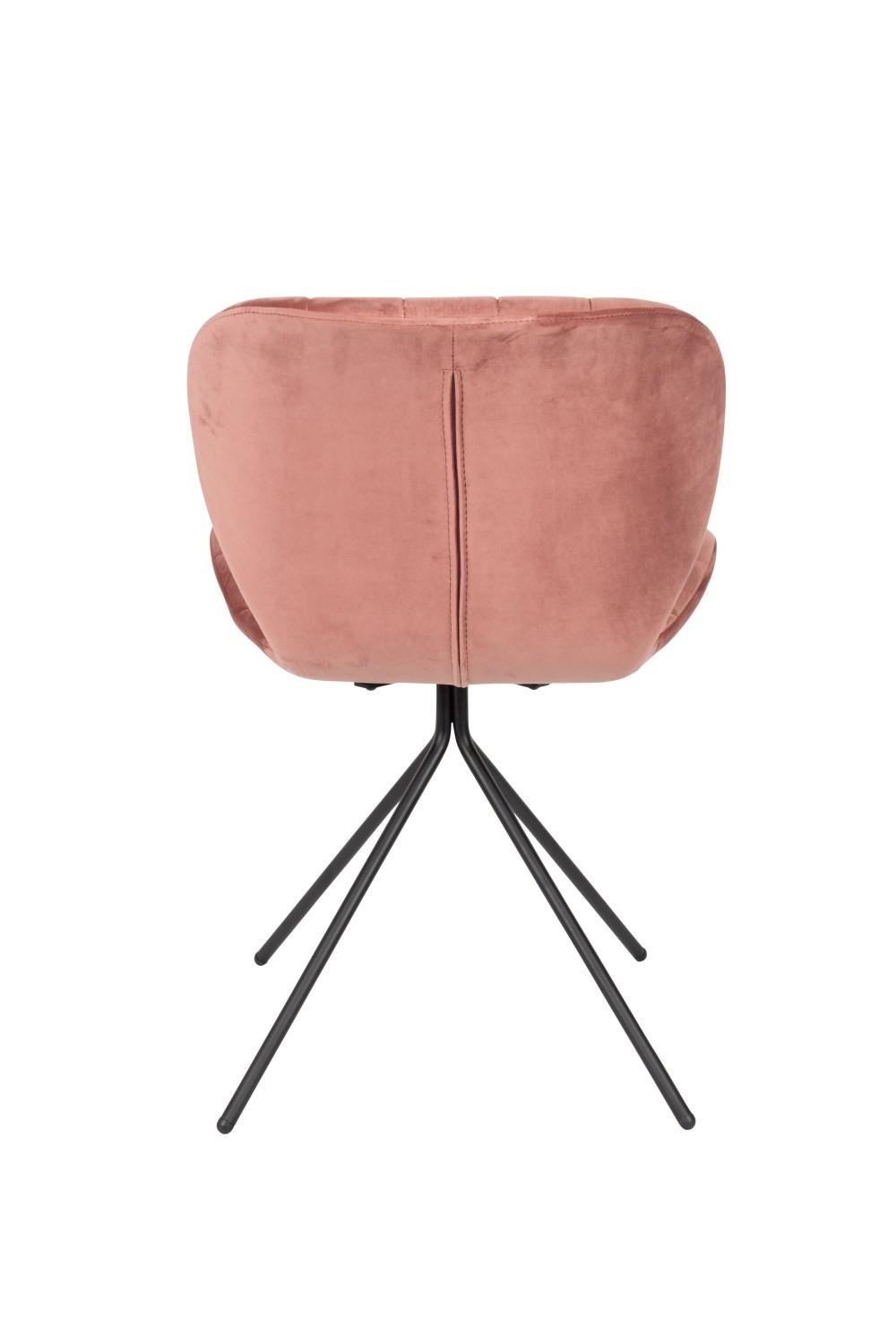 Krzesło OMG Velvet różowe