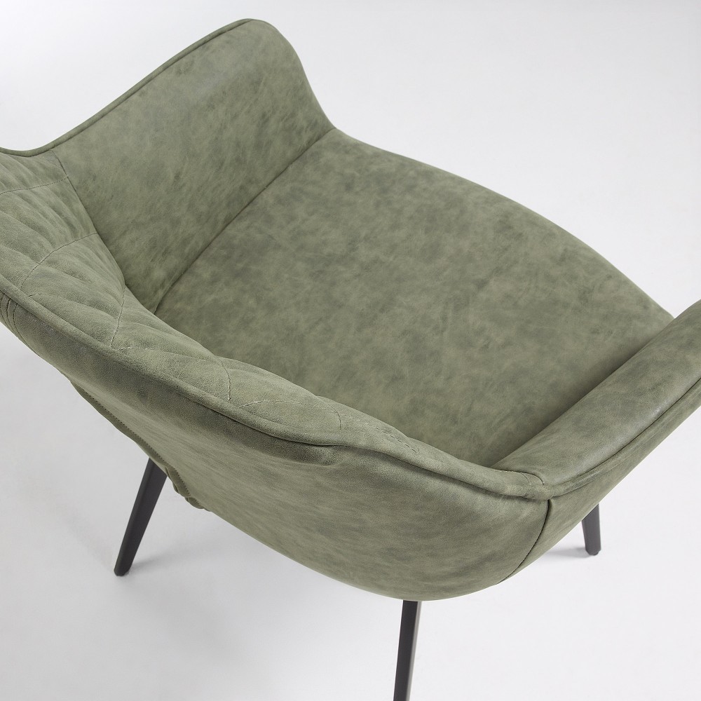 Krzesło Aminy, zielone