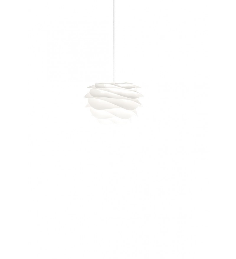 Lampa wisząca Carmina mini, biały
