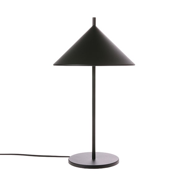 Lampa stołowa Triangle, czarna