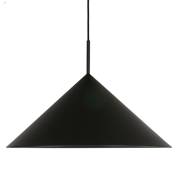 Lampa wisząca Triangle, czarny
