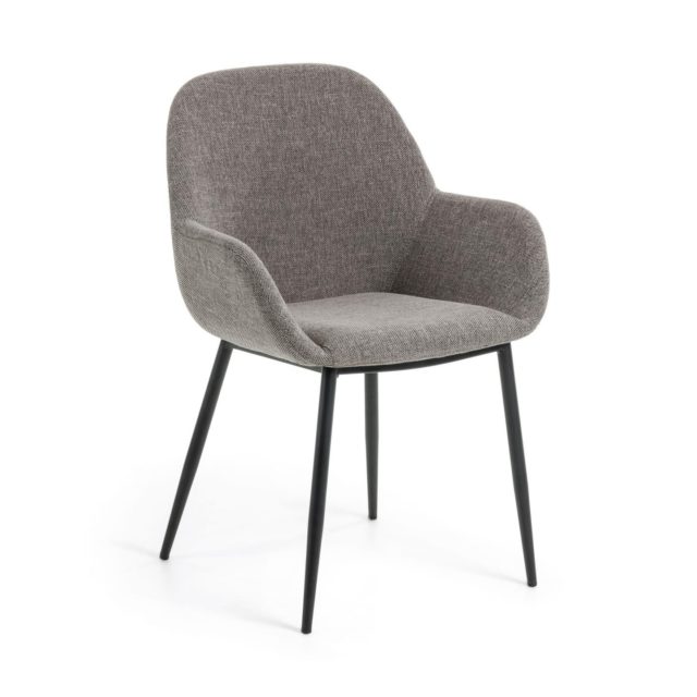 Krzesło Konna, jasno-szare