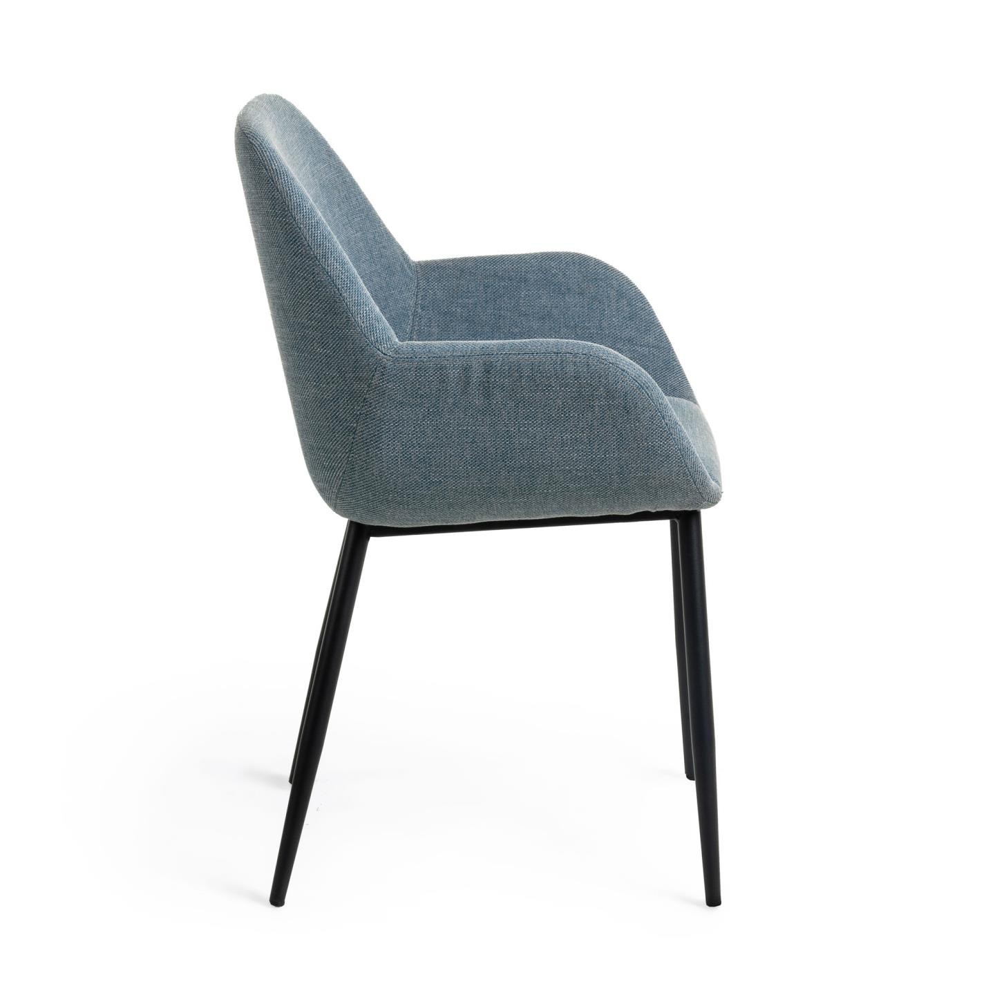 Krzesło Konna, niebieskie