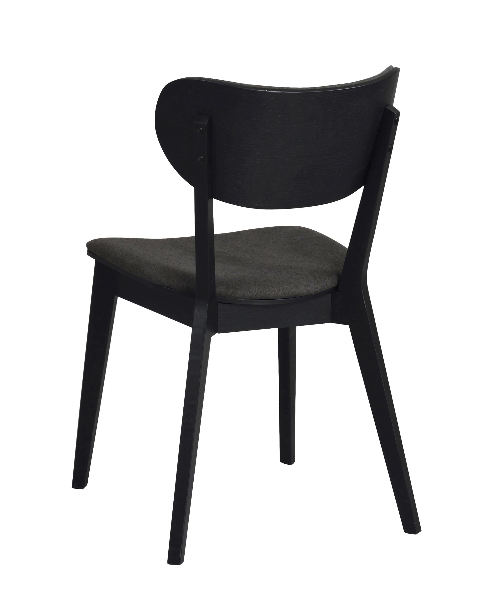 Krzesło Cato, czarny dąb/szary