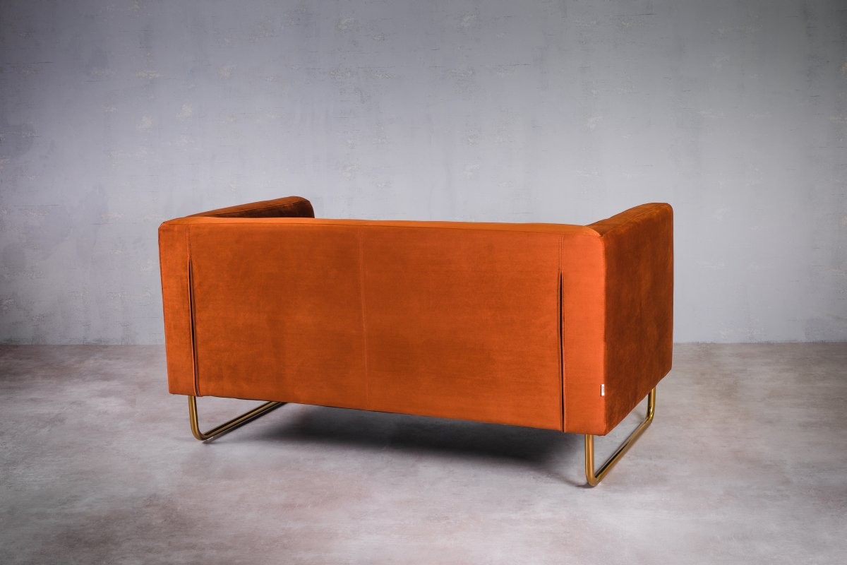 Sofa Meno 2S, dusty orange