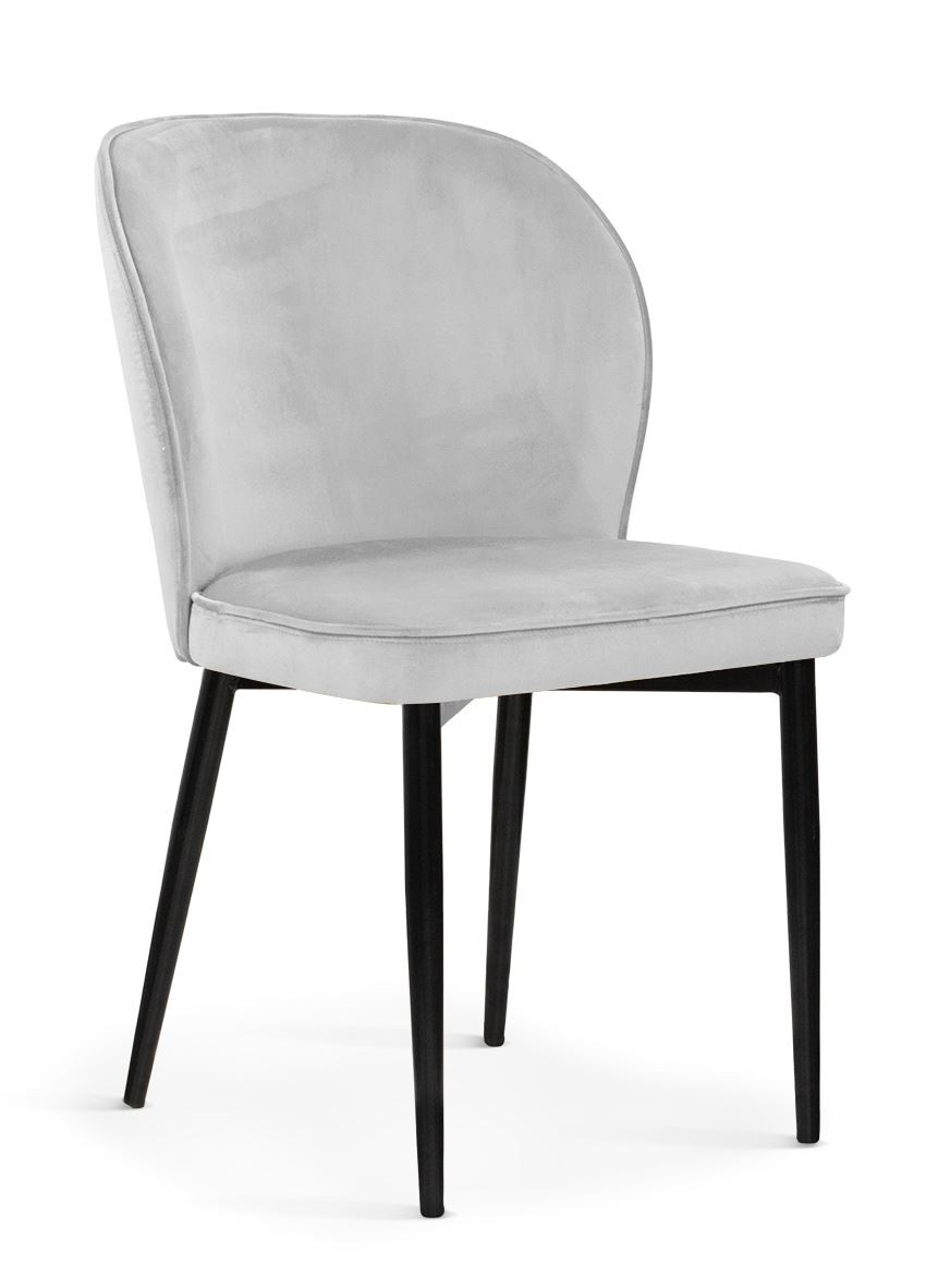Krzesło Nein srebrne