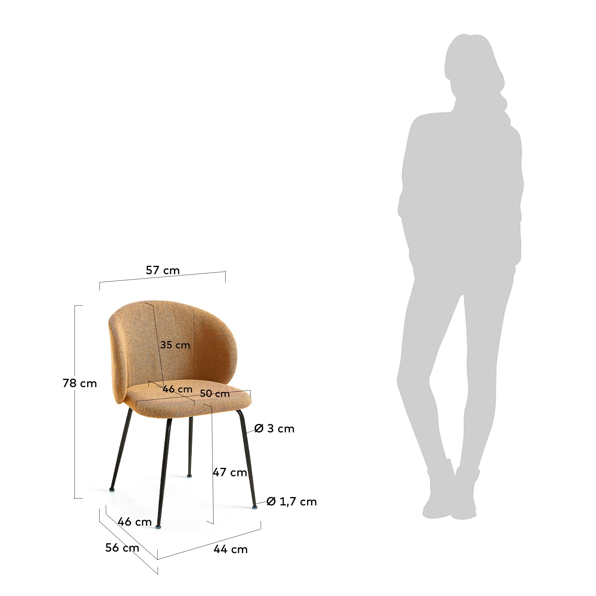 Krzesło Minna