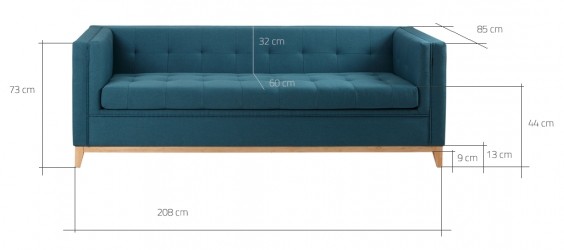 Sofa by-TOM 3-osobowa