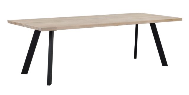 Stół Fred, 240x100 cm, bielony
