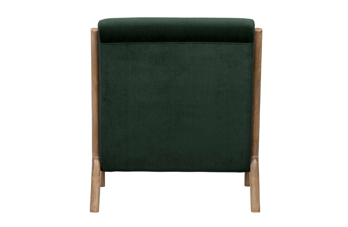Fotel Mark Velvet, zielony