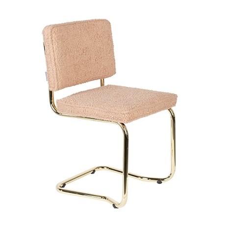 Krzesło Teddy Kink, różowe