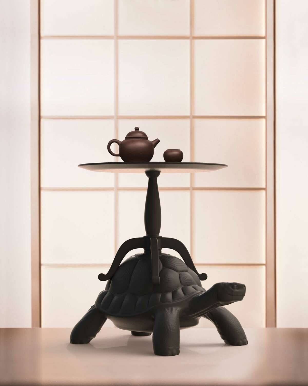 Stolik kawowy Turtle, czarny