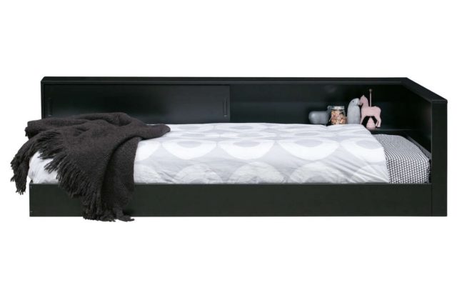 Łóżko Connect 90x200, czarne