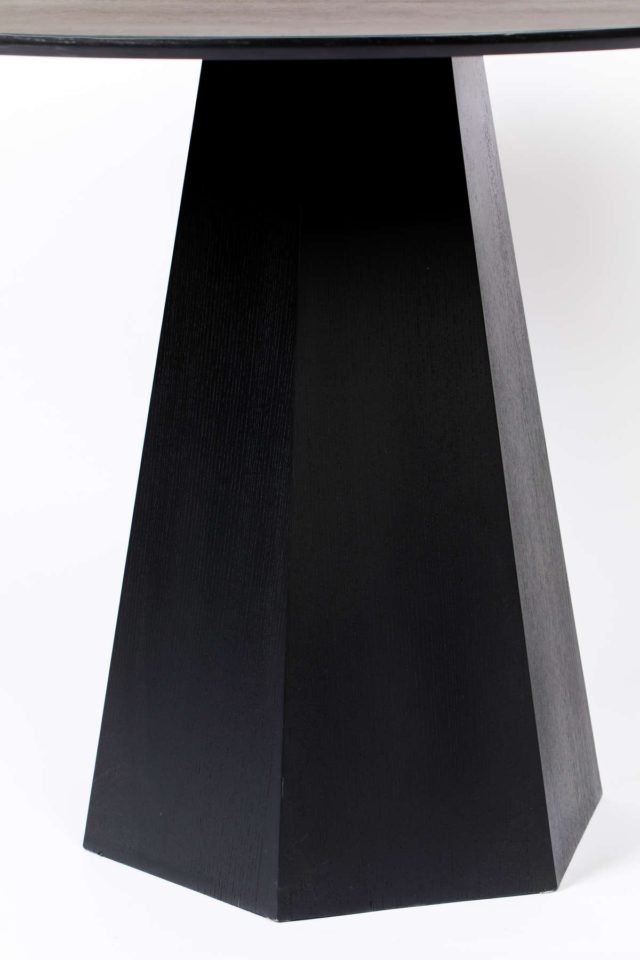 Stół Pilar czarny 100x100 cm
