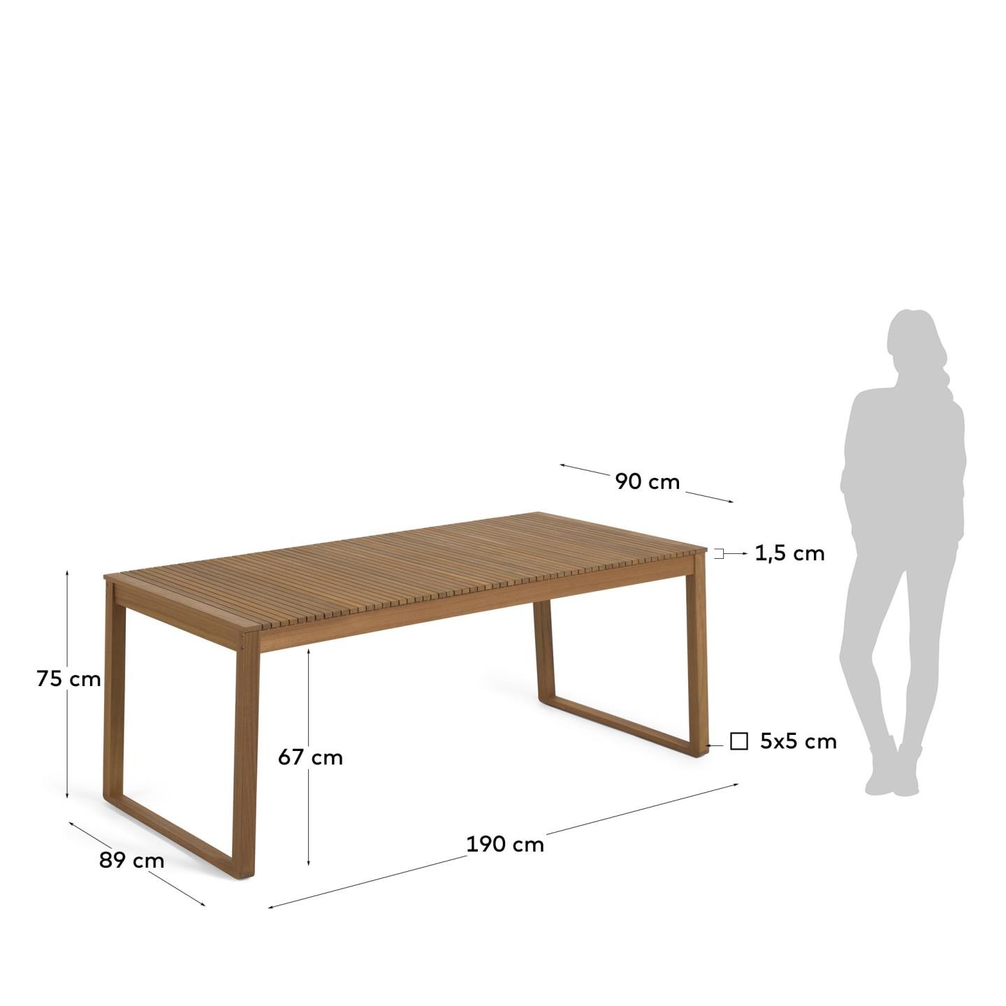 Stół drewniany Emili