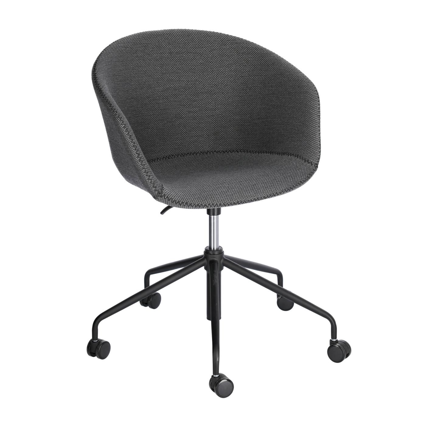 Krzesło biurowe Zadine, ciemnoszare