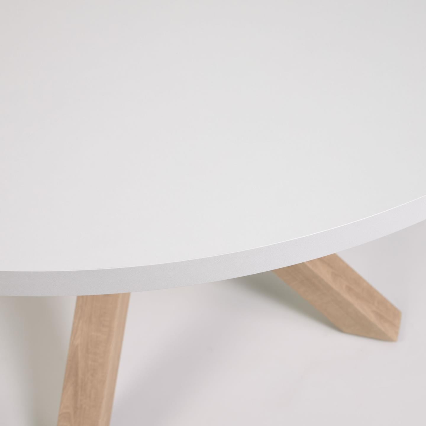 Stół Arya biały, 120x120