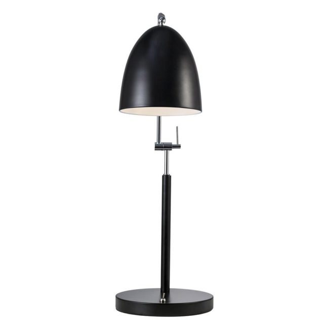 Lampa stołowa Alexander, czarna