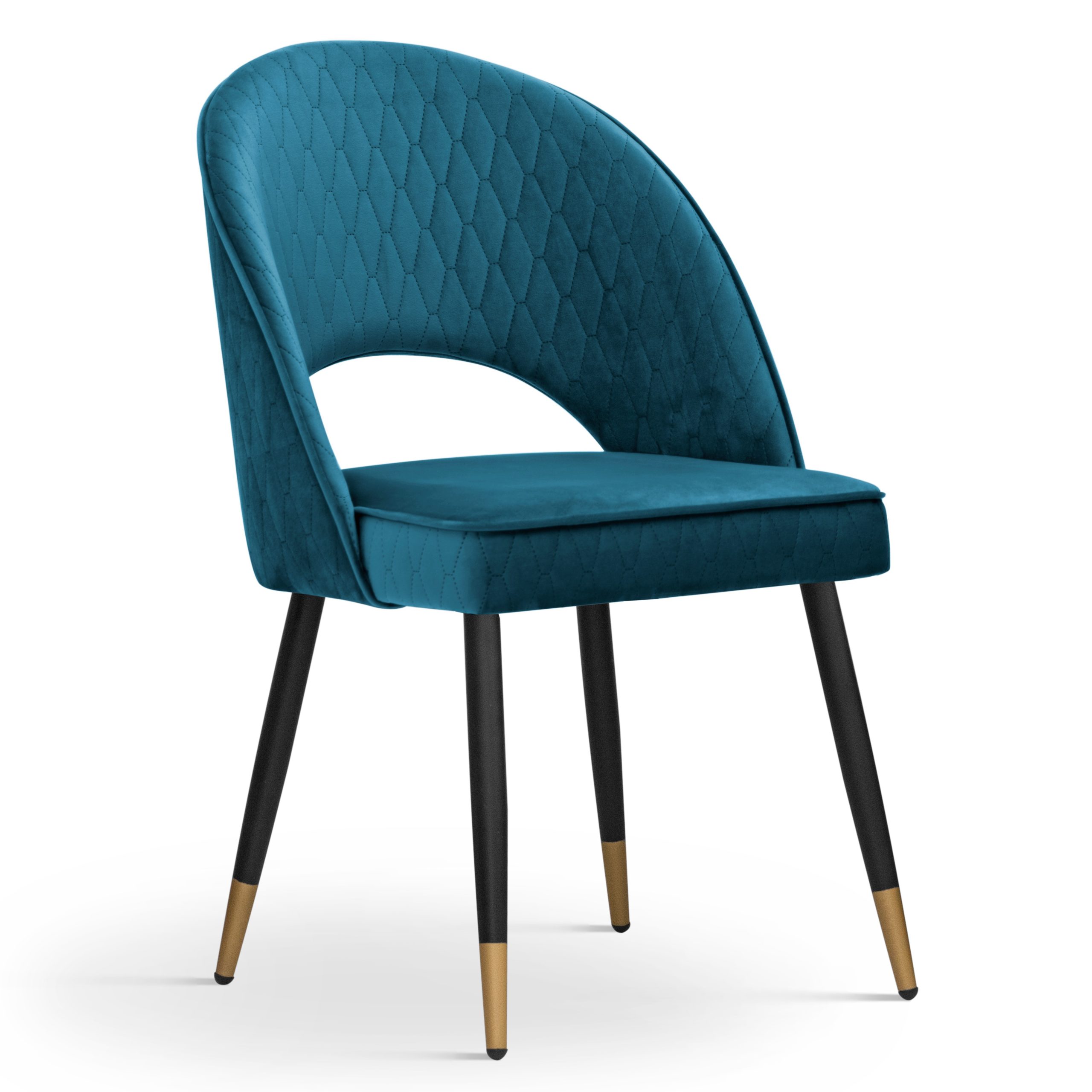Krzesło tapicerowane Verde morskie
