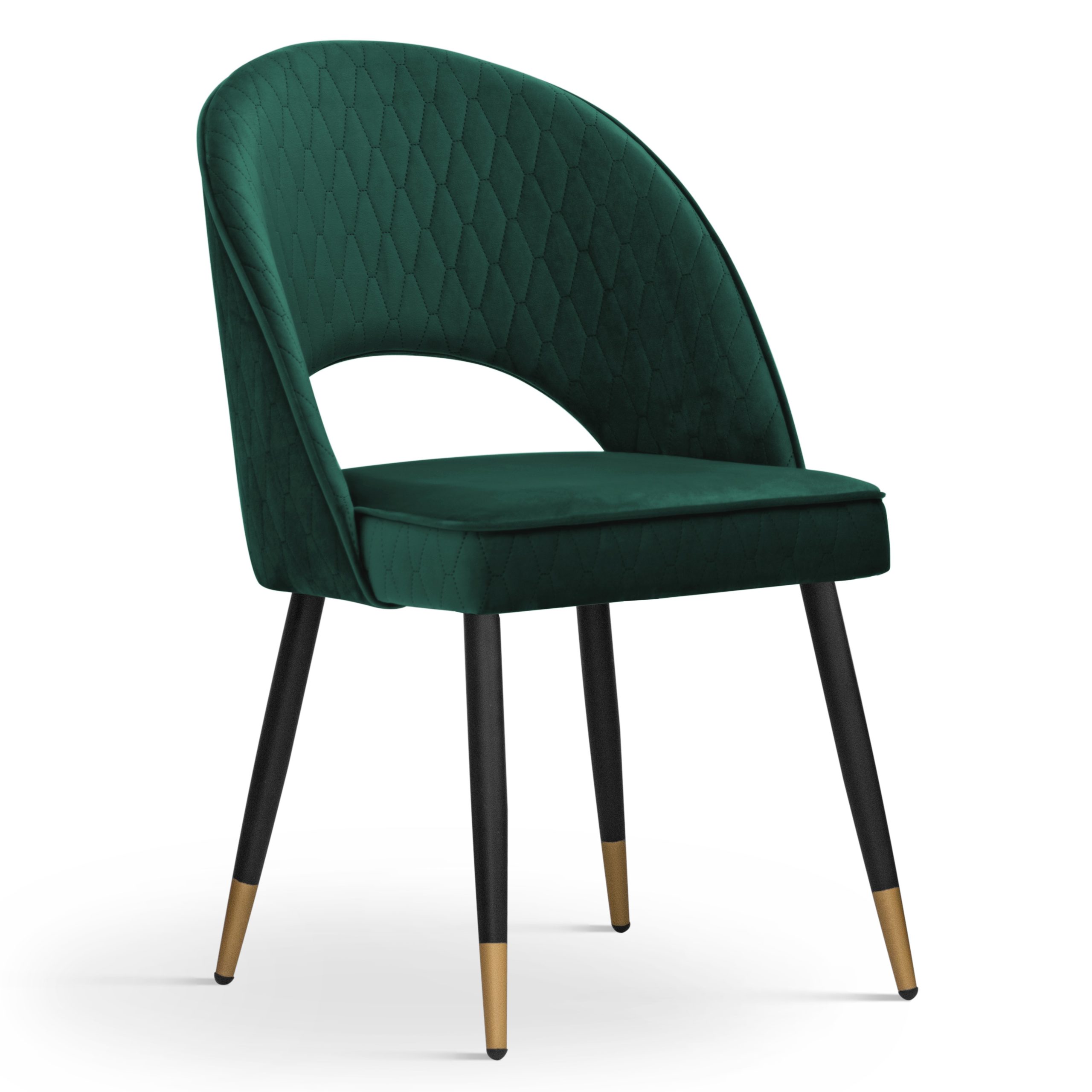Krzesło tapicerowane Verde zielone