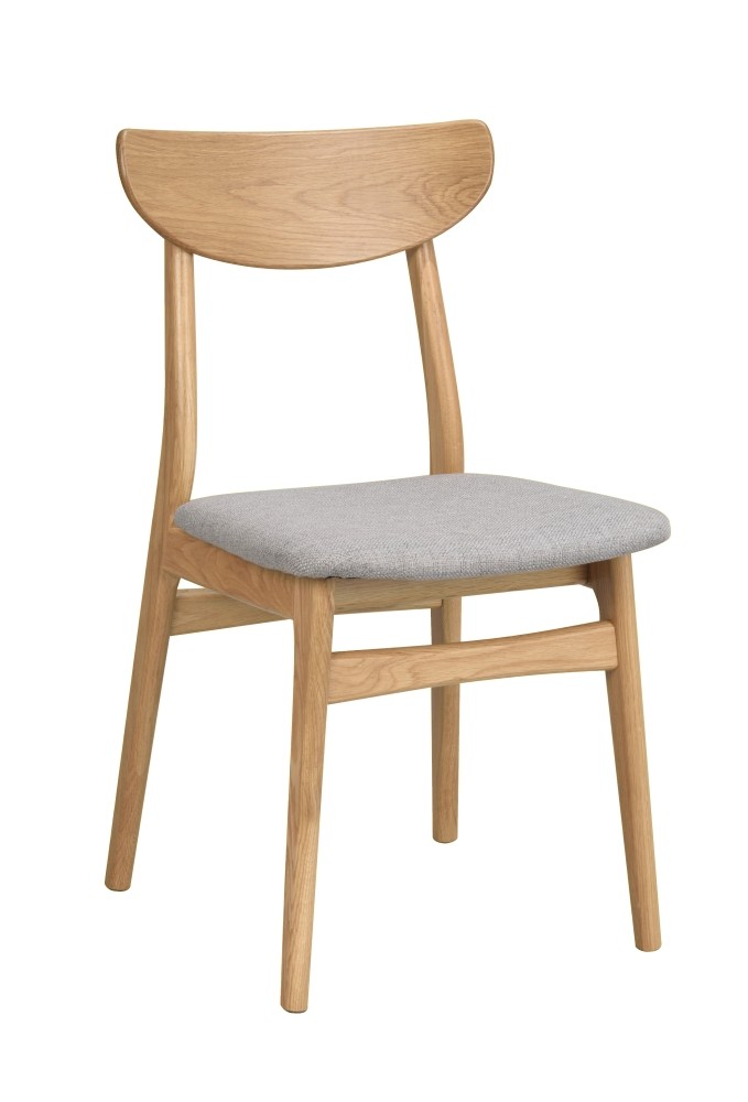 Krzesło Rodham, dąb/jasnoszare