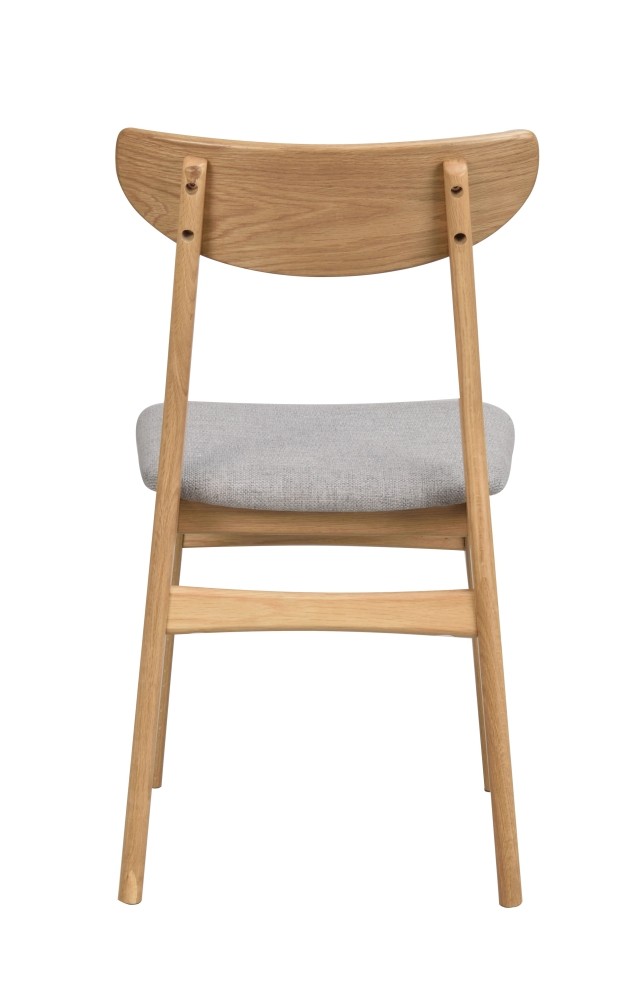 Krzesło Rodham, dąb/jasnoszare