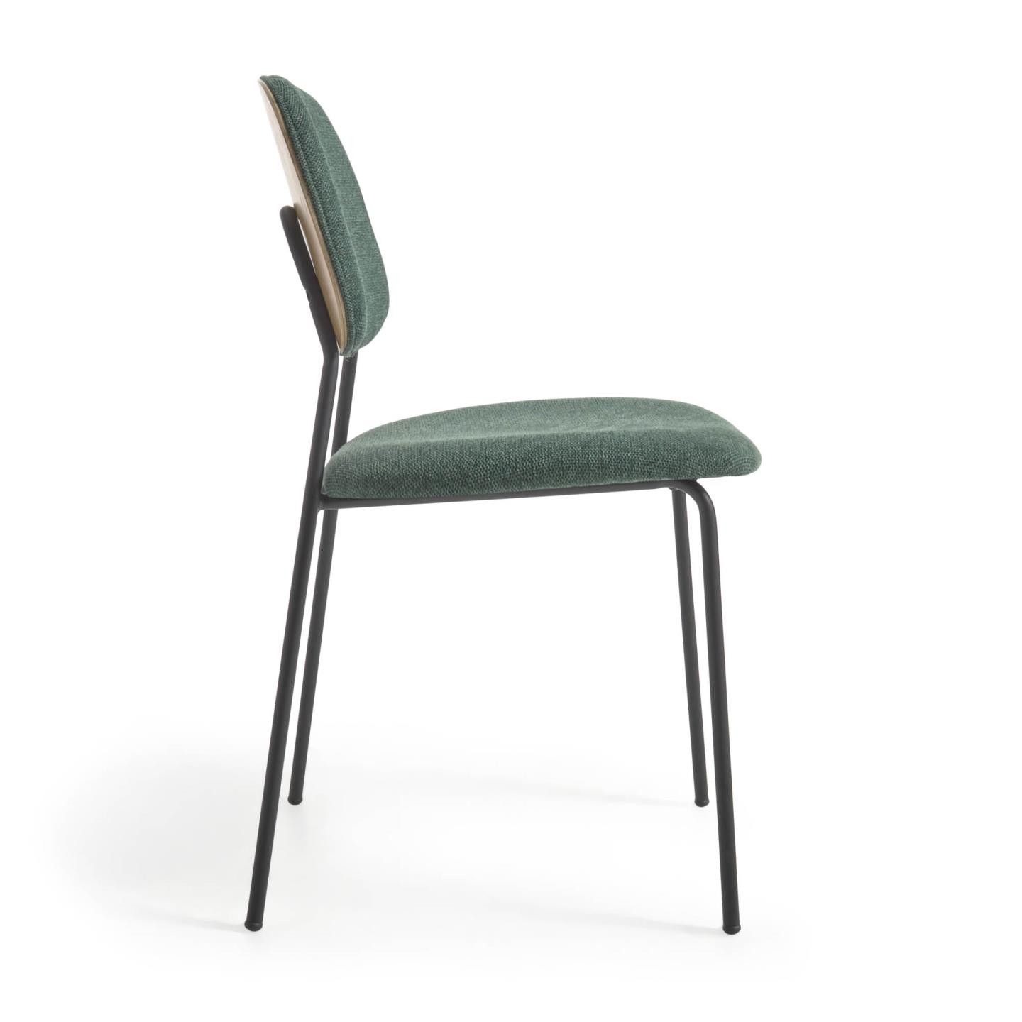 Krzesło Benilda, zielone