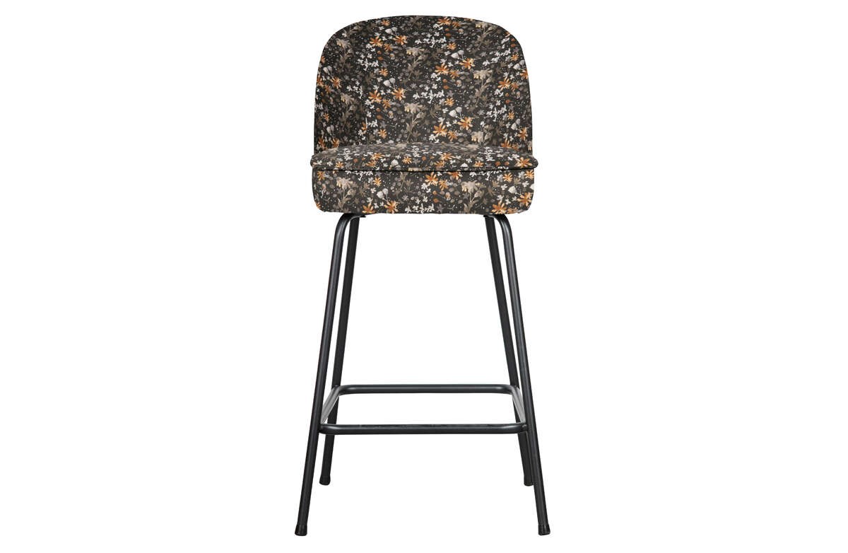 Krzesło barowe Vogue, wzór kwiatowy