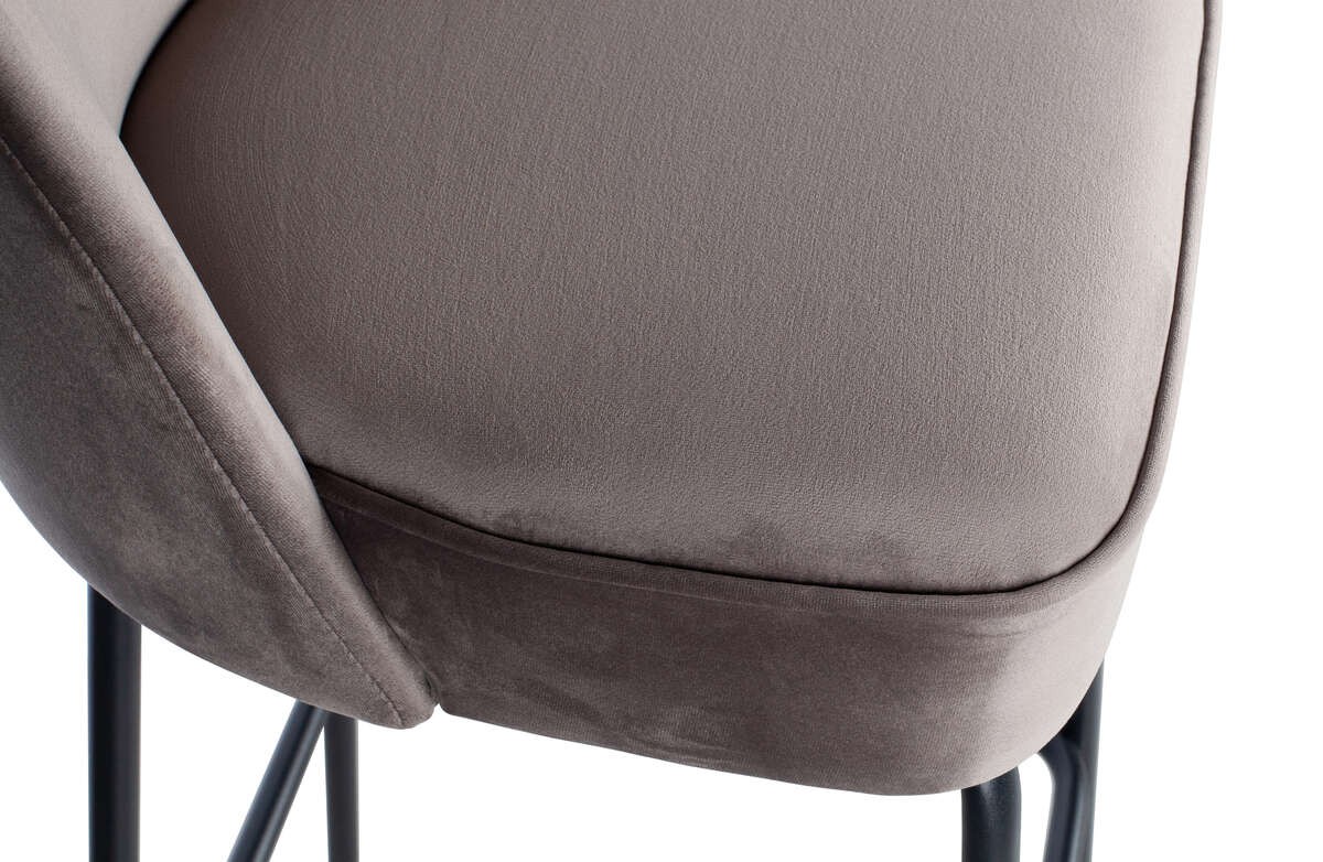 Krzesło barowe Vogue 80cm, nugat