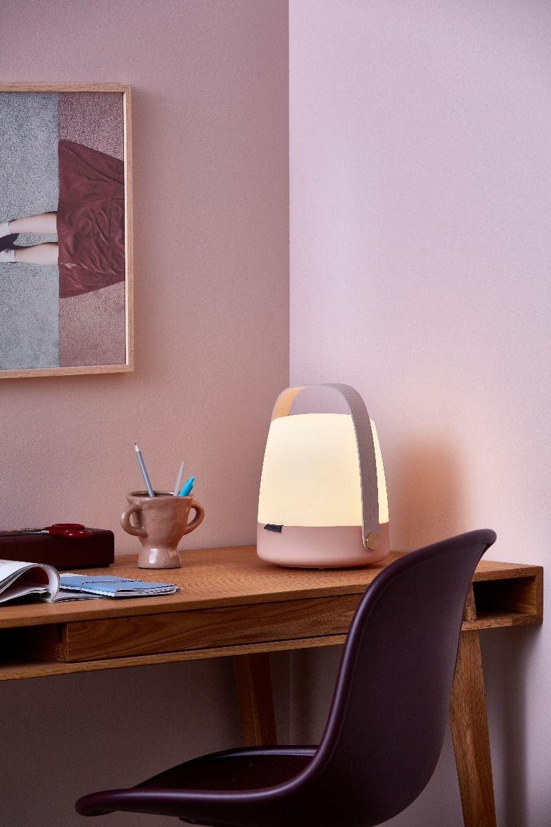 Lampa stołowa Lite-Up, jasnoróżowa