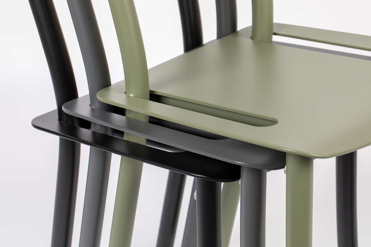 Krzesło Friday, zielone