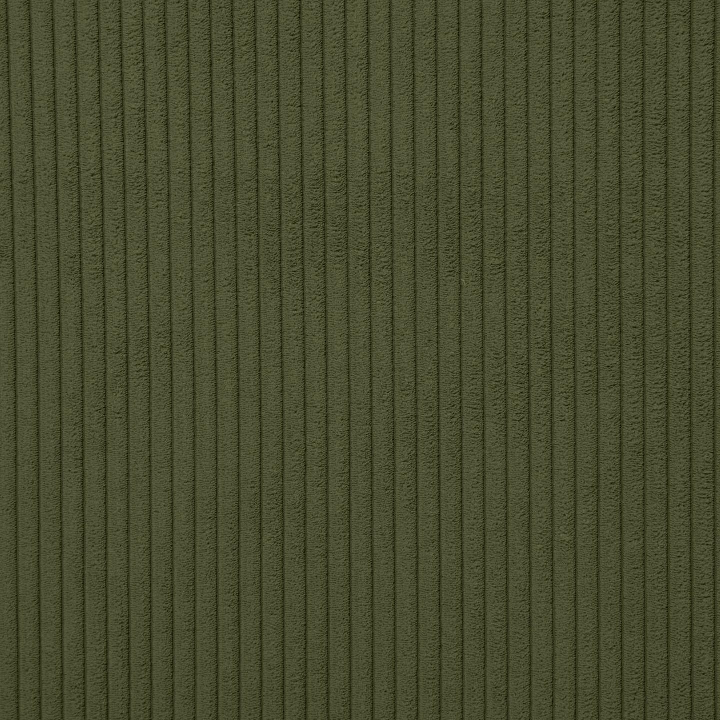 Sofa Blok 4-osobowa z szezlongiem, zielona