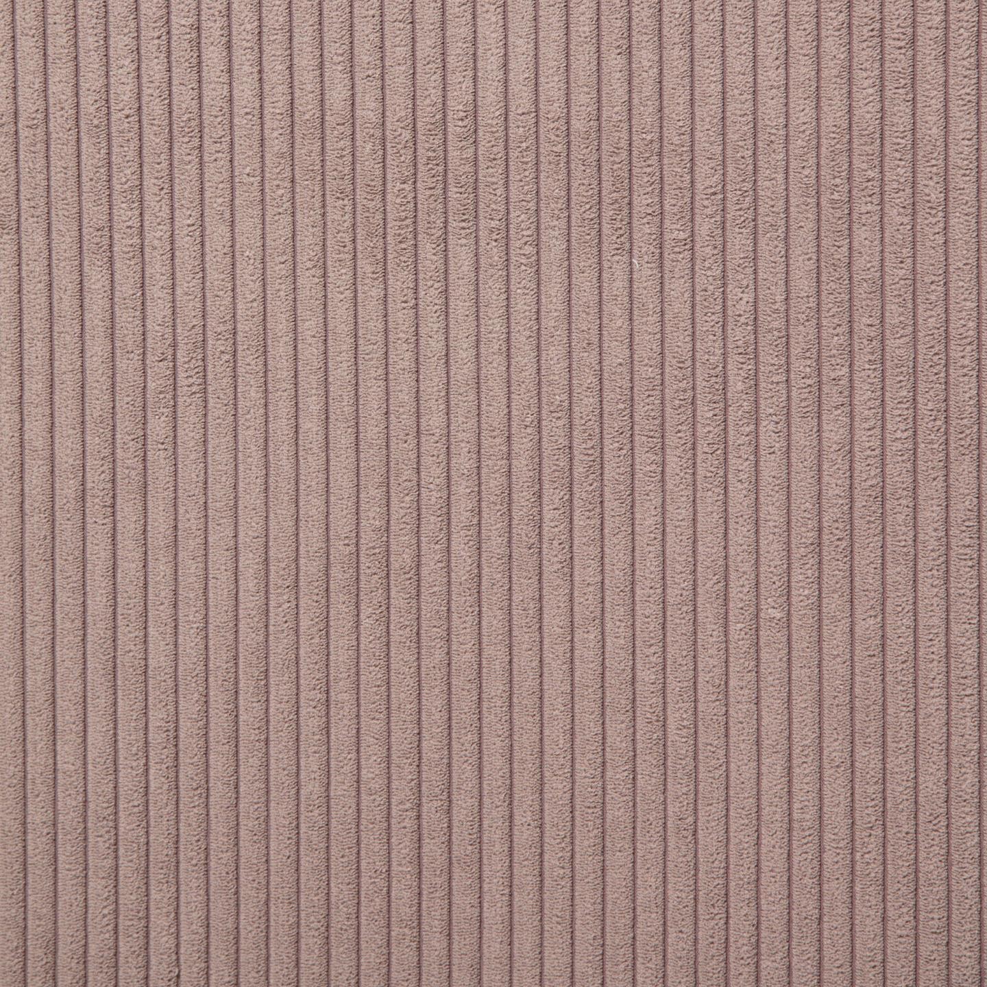 Sofa Blok 2-osobowa z szezlongiem prawostronnym, różowa