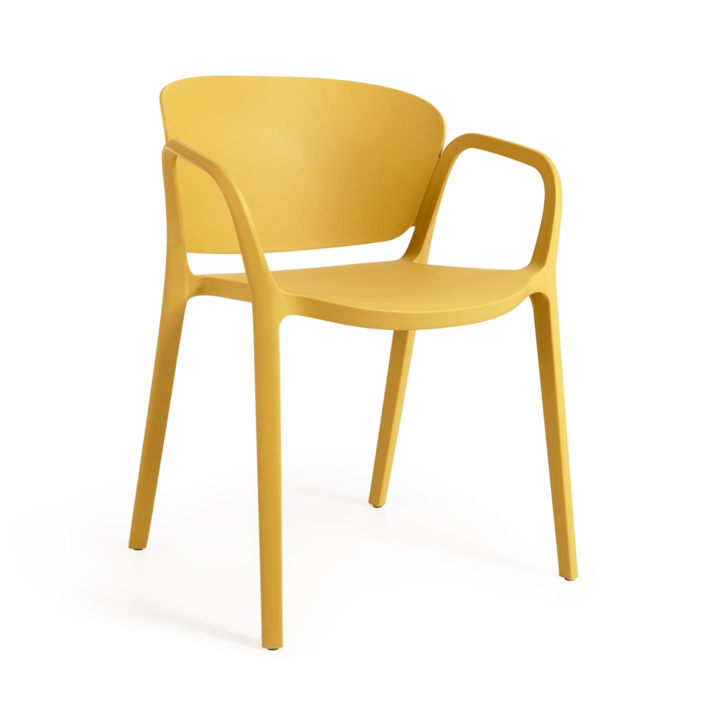 Krzesło Ania, żółte