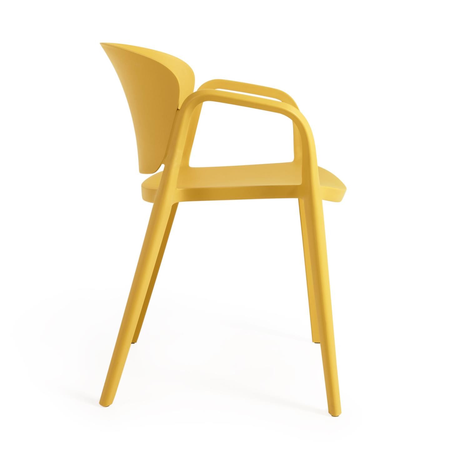 Krzesło Ania, żółte