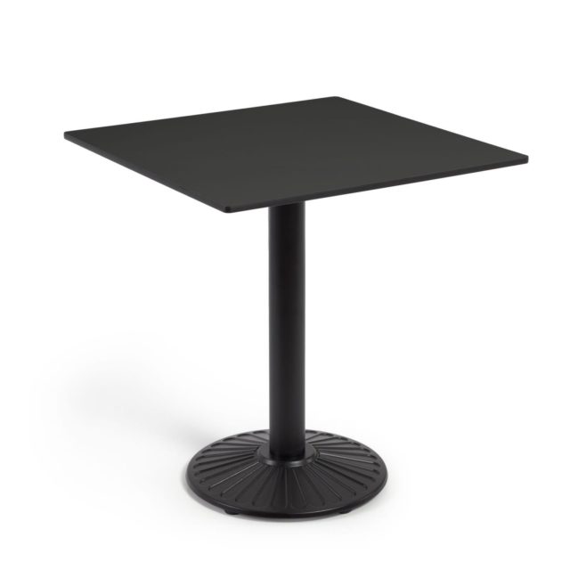Stół ogrodowy Tiaret 68x68, czarny