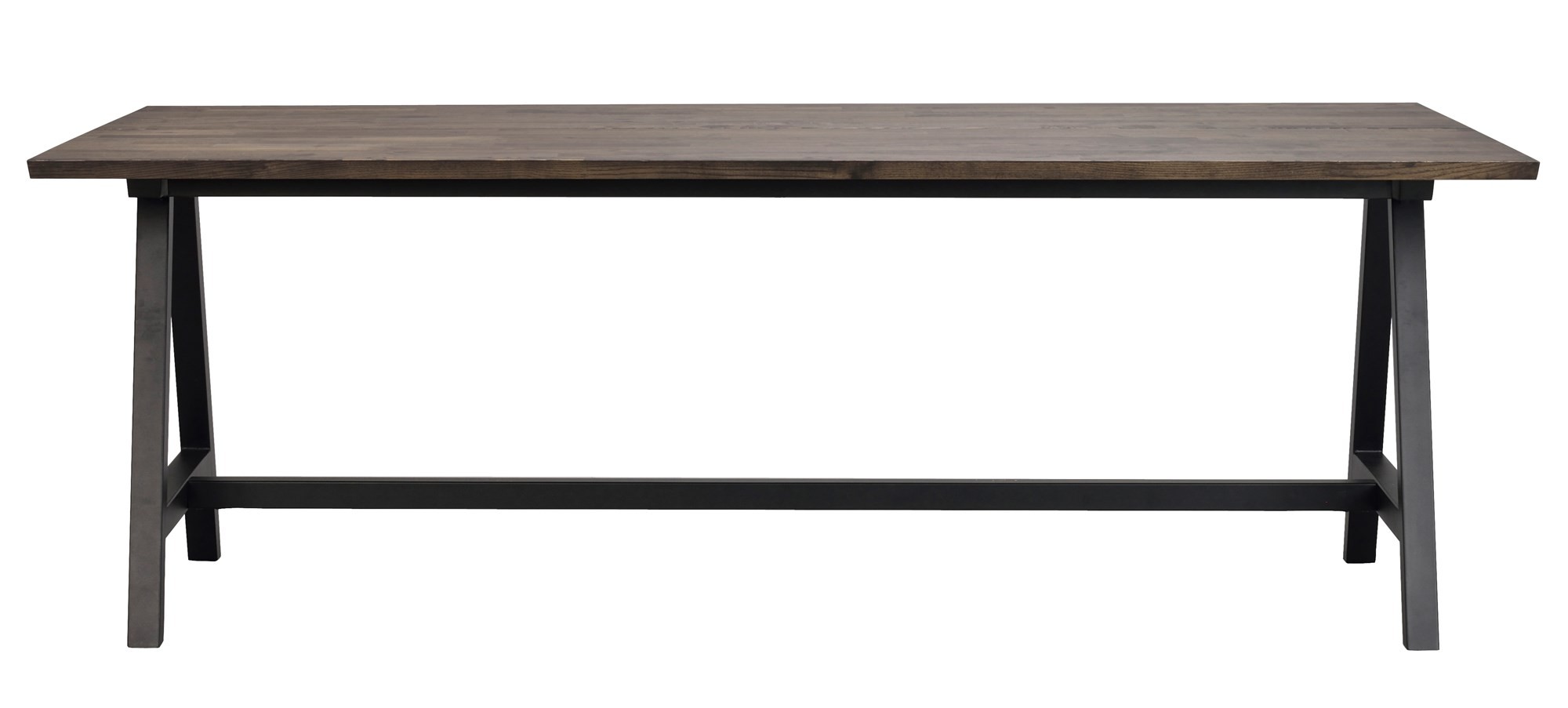 Stół rozkładany Carradale 220(320)x100, brązowy/czarny