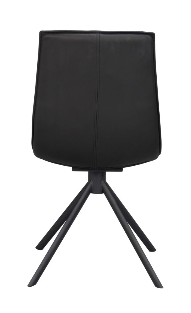 Krzesło obrotowe Lowell, czarne