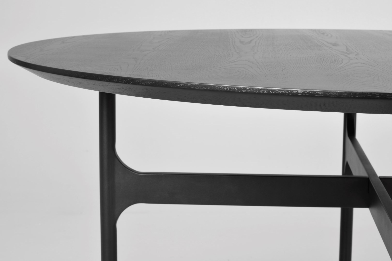 Stół Colton 135x135 cm, czarny