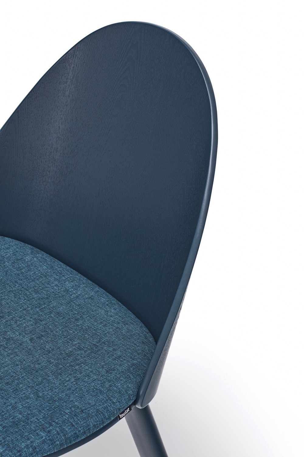 Krzesło tapicerowane Uma niebieskie Teulat