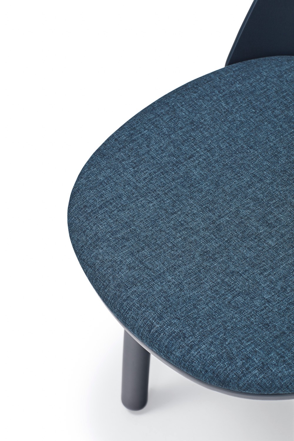 Krzesło tapicerowane Uma niebieskie Teulat